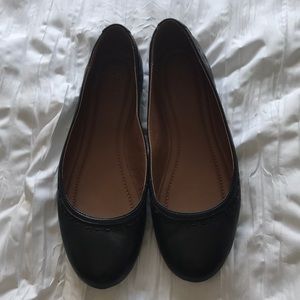 Frye leather flats